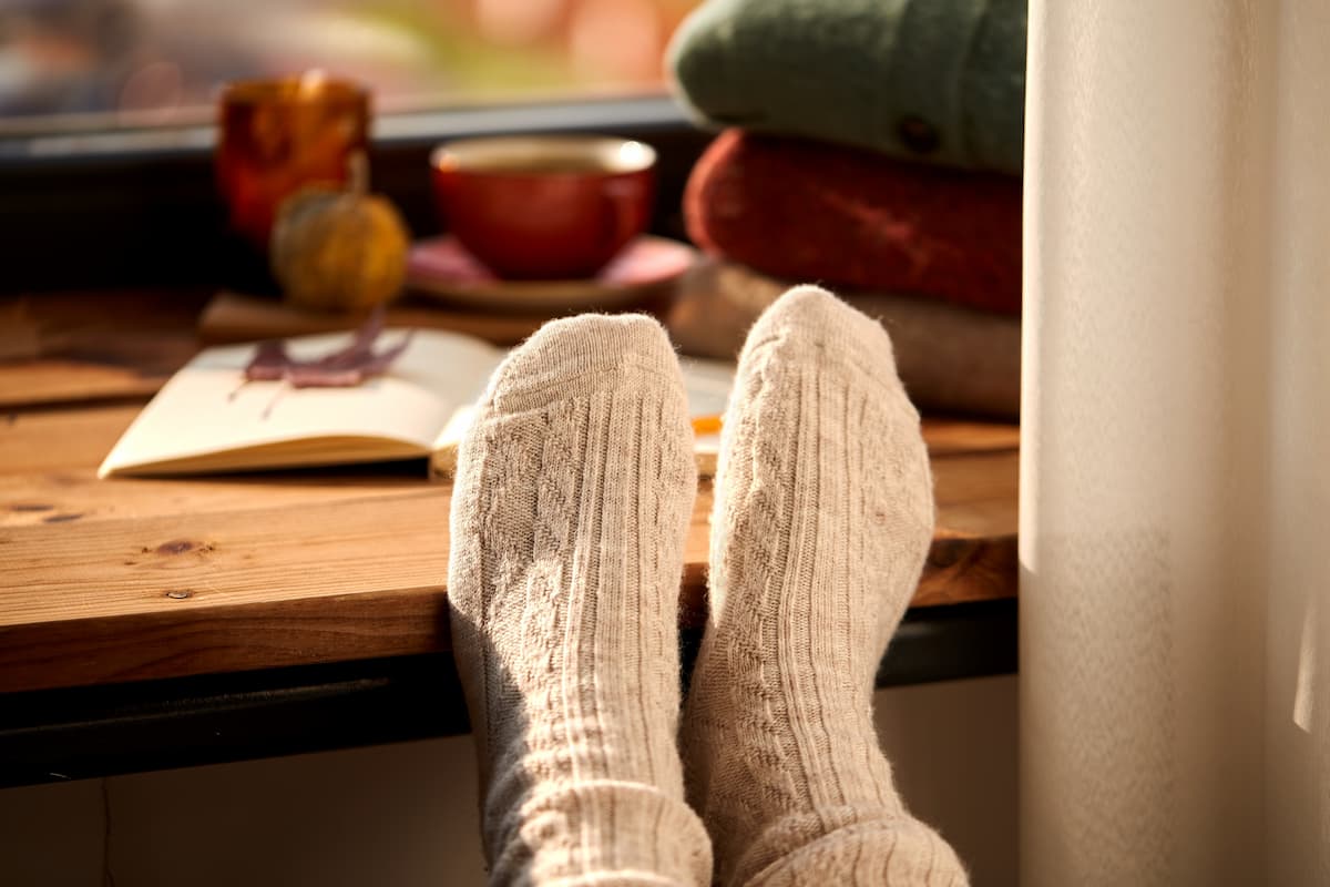chaussettes chaudes