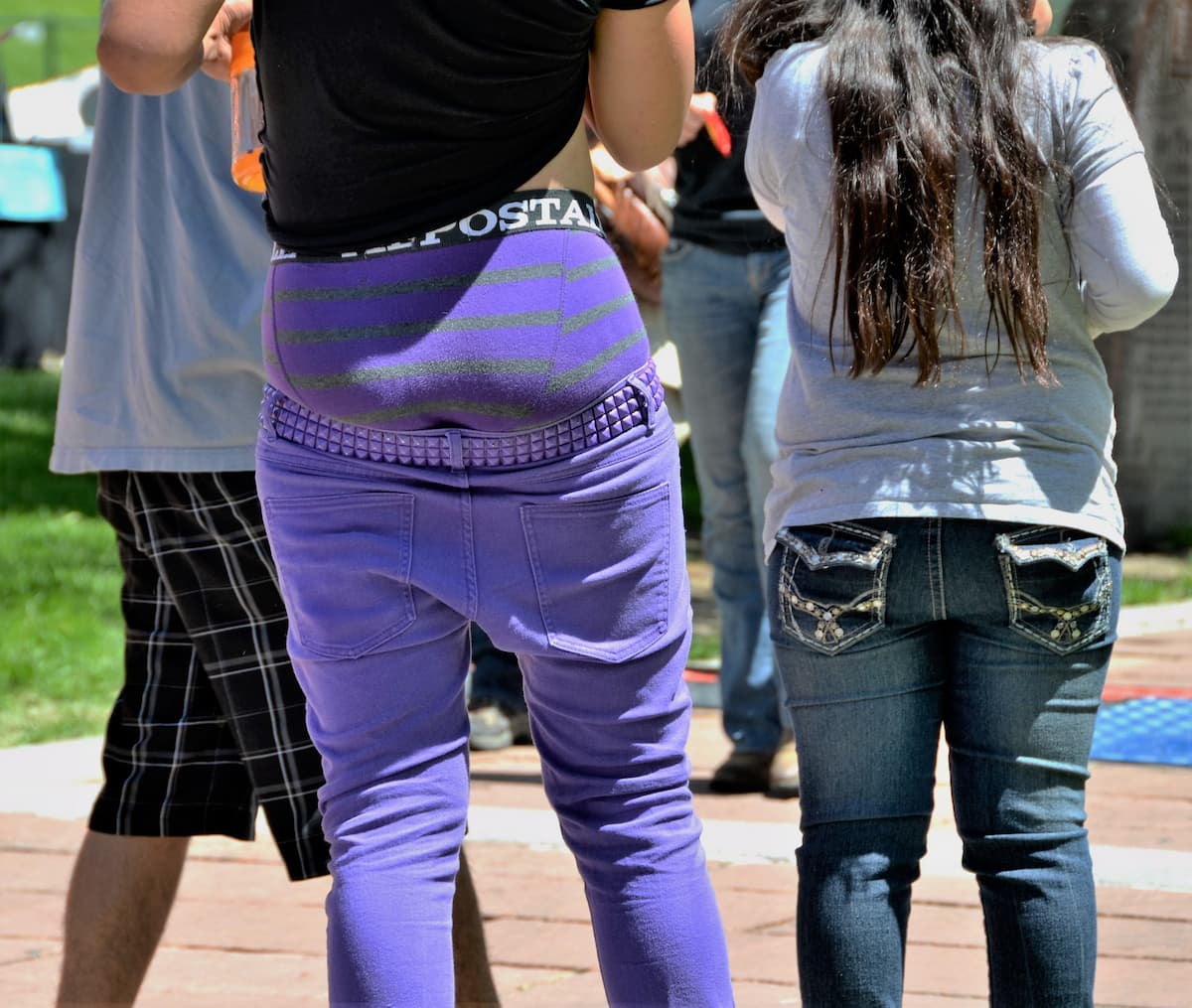 pantalon qui descend