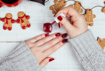 ongles de noel